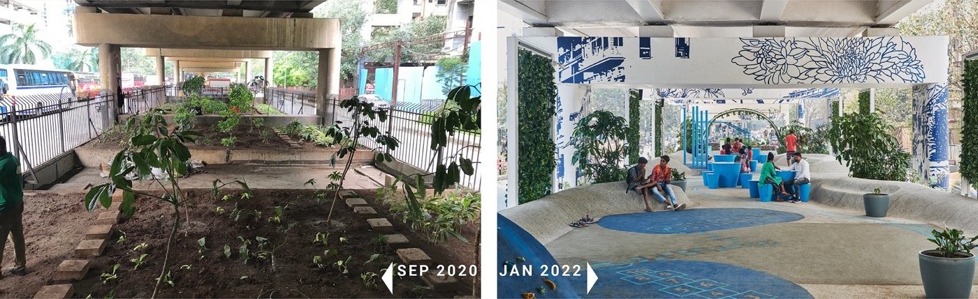 One Green Mile before and after